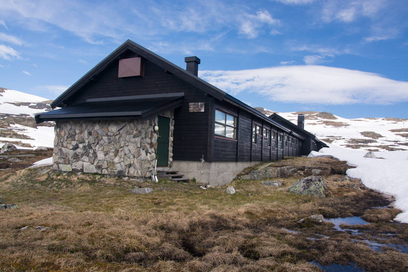 Finse alpine forskningsstasjon Foto: Ellen Viste (CC)